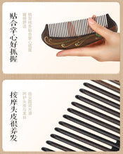 Load image into Gallery viewer, Peacock Plume 2 禮盒漆藝梳雀翎二