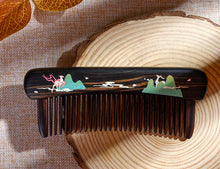 Load image into Gallery viewer, UNICORN WOOD COMB - Tan Mujiang