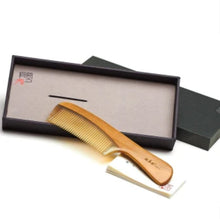 Load image into Gallery viewer, 礼盒角木YTBJ梳2-3 Sheep Horn & Wood Comb YTBJ 2-3