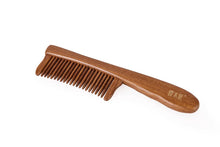 Load image into Gallery viewer, TEAK WOODEN COMB WITH HANDLE