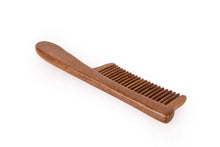 Load image into Gallery viewer, TEAK WOODEN COMB WITH HANDLE