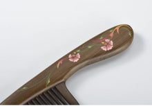 Load image into Gallery viewer, Inlaid Comb (Carnations) 镶齿梳康乃馨
