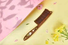 Load image into Gallery viewer, Peach Blossom Hair Comb