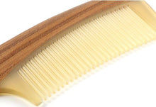 Load image into Gallery viewer, 礼盒角木YTBJ梳2-3 Sheep Horn & Wood Comb YTBJ 2-3