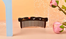 Load image into Gallery viewer, Ebony Hair Comb Sunset