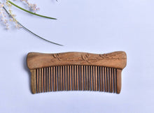 Load image into Gallery viewer, Orchid 镶齿+雕刻梳-幽兰