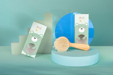 Load image into Gallery viewer, 婴儿羊毛发刷个人清洁护理便携宝宝专用