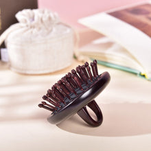 Load image into Gallery viewer, 黑酸枝指环尖齿护发梳 Black rosewood sharp inserted teeth comb (ring)