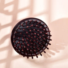 Load image into Gallery viewer, 黑酸枝指环尖齿护发梳 Black rosewood sharp inserted teeth comb (ring)