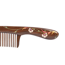 Load image into Gallery viewer, Inlaid Comb (Carnations) 镶齿梳康乃馨