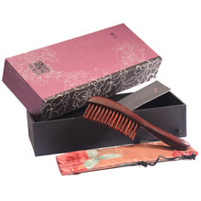 Load image into Gallery viewer, Teeth-inserted Comb:HSZ 3-11 - Tan Mujiang