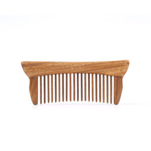 Load image into Gallery viewer, Teeth-inlaid Comb:Dancing Butterfly - Tan Mujiang