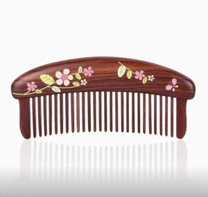 镶齿梳-春晓 Teeth Inserted Comb-Spring Dawn