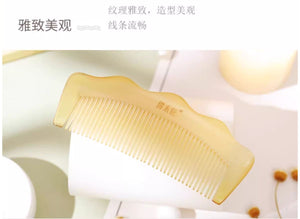 KCBJ0606 - Mountain Shape Sheep Horn Comb