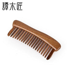 Load image into Gallery viewer, 镶齿梳至真 Inserted teeth Comb "Sincere" - Tan Mujiang
