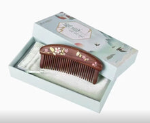 Load image into Gallery viewer, 镶齿梳-春晓 Teeth Inserted Comb-Spring Dawn
