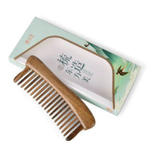 Load image into Gallery viewer, 镶齿梳至真 Inserted teeth Comb "Sincere" - Tan Mujiang
