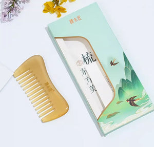 Scrapping & Massage Comb, BJ Horn Comb