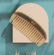 将图片加载到图库查看器，Sheep Horn &amp; Wood Hair Comb YTBJ 5-11 -10%Off！
