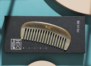 Sheep Horn & Wood Hair Comb YTBJ 5-11 -10%Off！