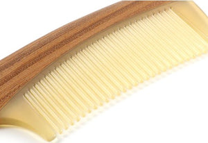 Sheep Horn & Wood Comb YTBJ 2-8