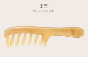 KCBJ0201 礼盒长柄羊角梳子 Gift Box Sheep's Horn Comb -Last one -10%Off!!