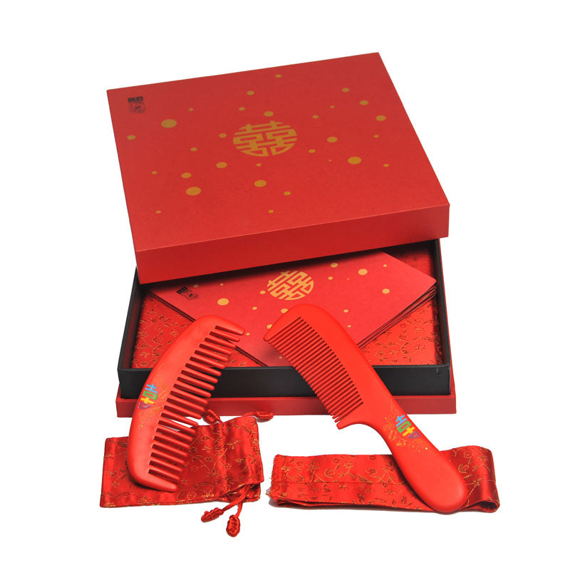 婚庆礼盒Wedding Gift Box：Branches of Jade Tree - Tan Mujiang