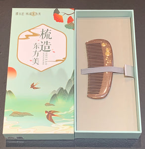 Painted Comb 2-11  礼盒漆艺梳2-11