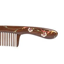 Load image into Gallery viewer, Inlaid Comb (Carnations)
