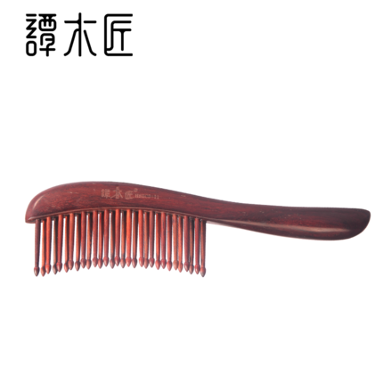 Teeth-inserted Comb：HSZ 3-11 - Tan Mujiang